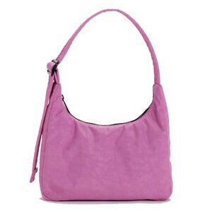 BAGGU Mini Nylon Shoulder Bag in Extra Pink